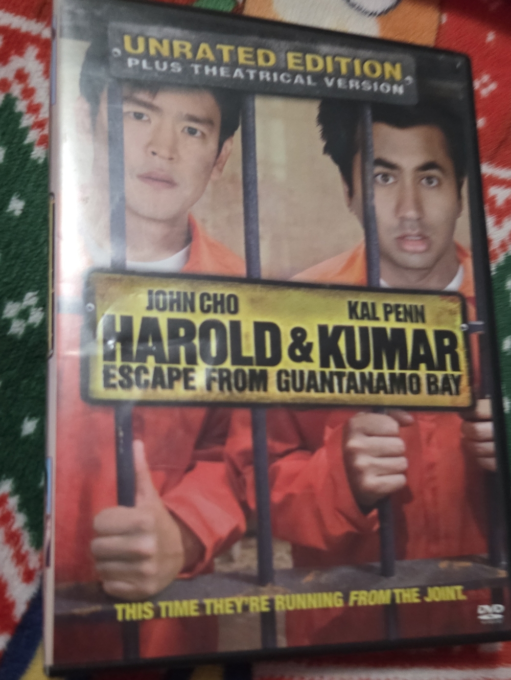 🍿2 For $8🍿Harold & Kumar Escape From Guantanamo Bay DVD - Orange